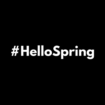 Artwork thumbnail, Hashtag Hello Spring by HashtagZone