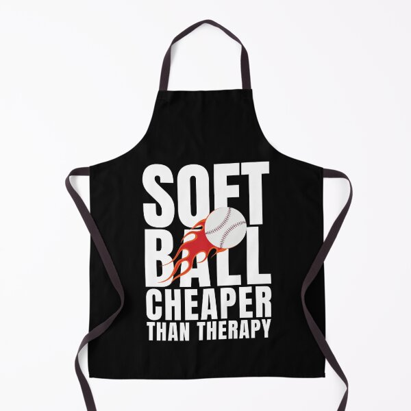 Item preview, Softball Cheaper Than Therapy designed and sold by Crafty-Mornings.
