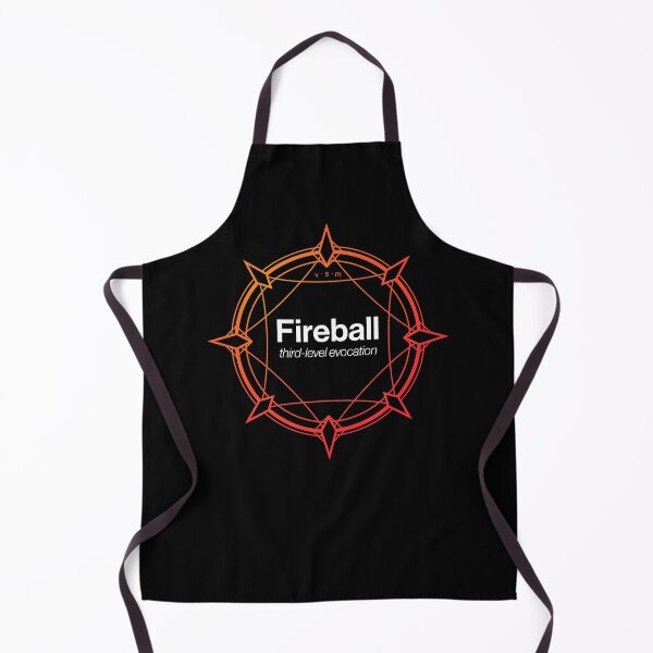 Item preview, Fireball Spell Symbol designed and sold by Unspelled.