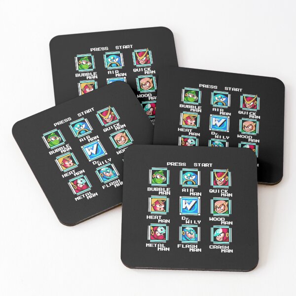 Item preview, Megaman 2 stage select  designed and sold by Schromen20.