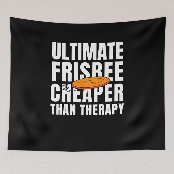 Item preview, Ultimate Frisbee Cheaper Than Therapy designed and sold by Crafty-Mornings.