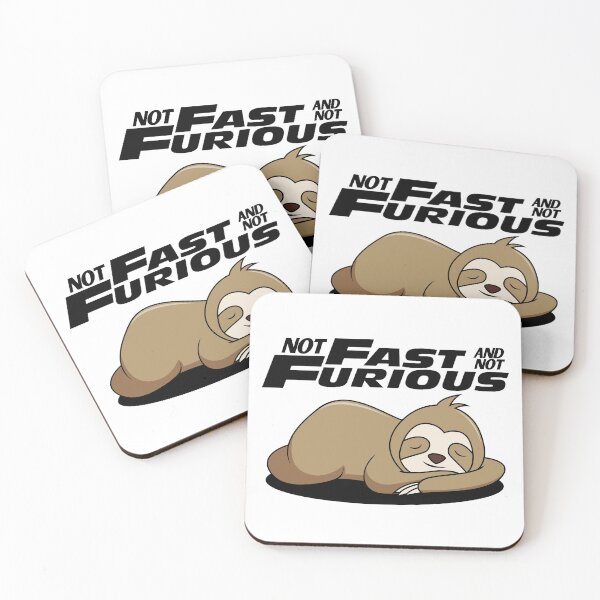 Item preview, Not Fast Not Furious | Sloth designed and sold by KarolinaPaz.
