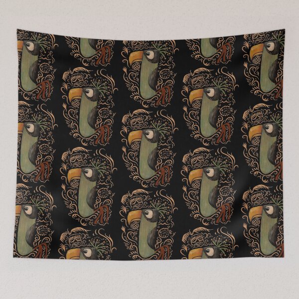 Item preview, Tiki Bird 2  designed and sold by JhiaSinglet.