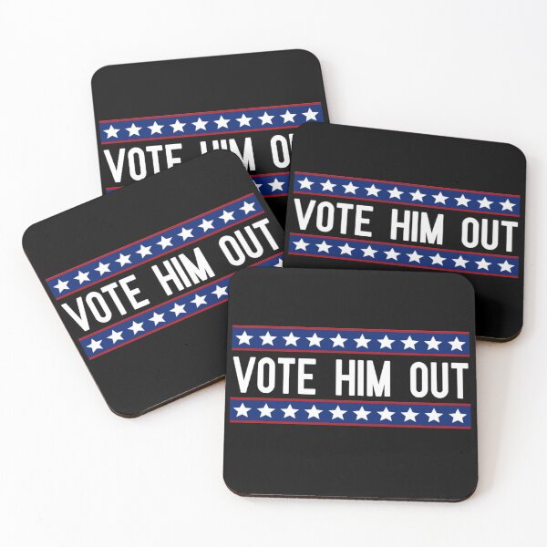 Item preview, Vote Him Out Anti Political Design designed and sold by JG0024.