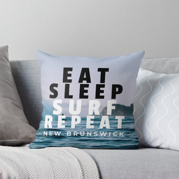 Item preview, Eat. Sleep. Surf. Repeat. New Brunswick designed and sold by NewBrunswickTs.
