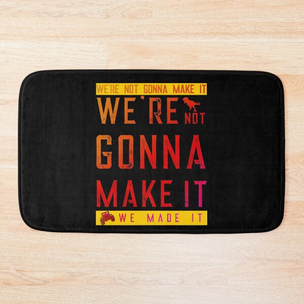 Item preview, We're not gonna make it Animal Kingdom Dinosaur Black designed and sold by nvrland-novelty.