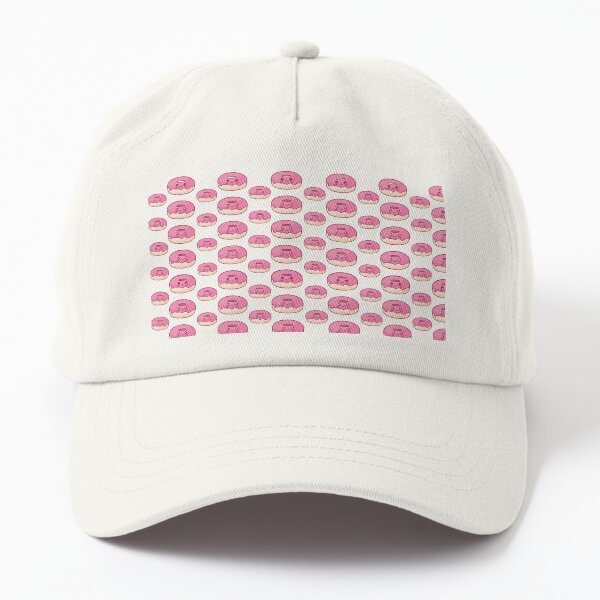 Kawaii Doughnuts Pattern Dad Hat