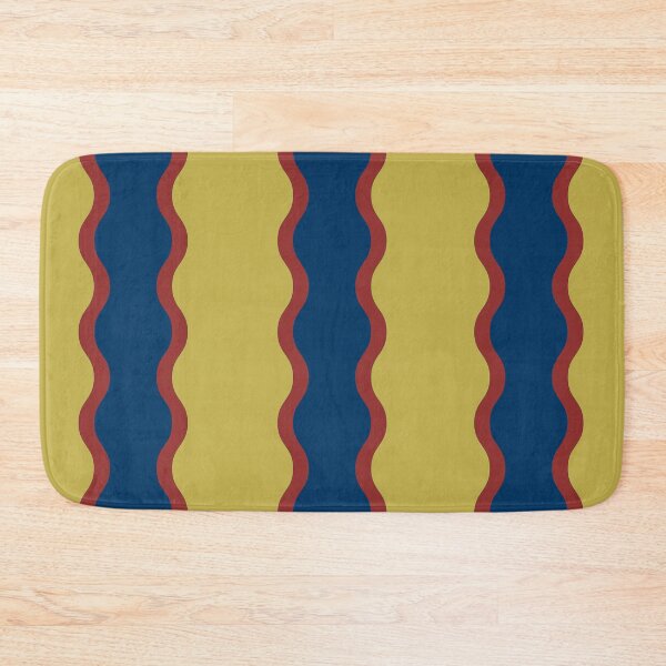 Item preview, Red Blue Twists on Yellow designed and sold by PSCSCo.