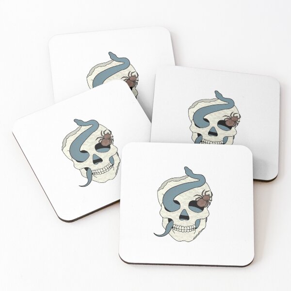 Item preview, Infested skull designed and sold by Uglees.