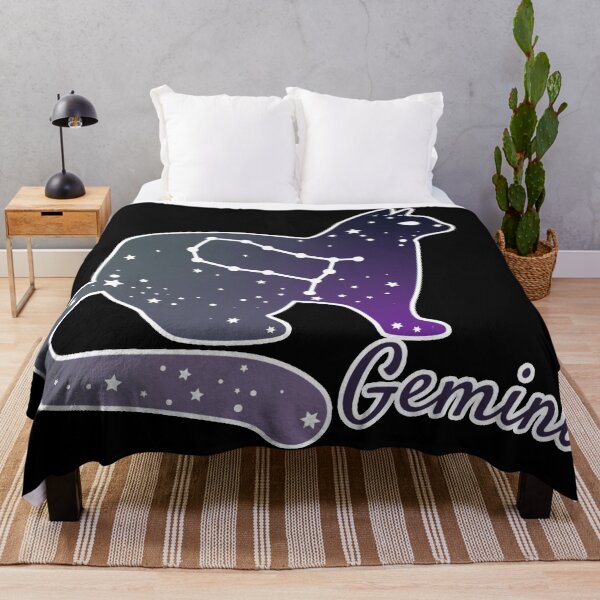 Item preview, Gemini cat zodiac designed and sold by Astralia.
