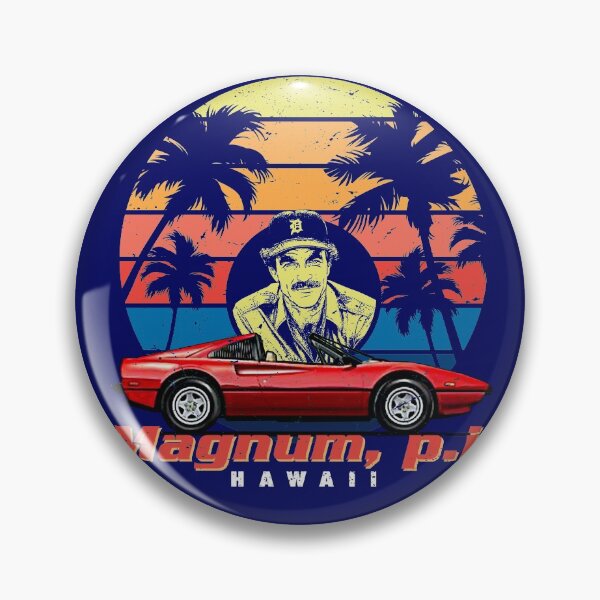 Aperçu de l'œuvre Magnum PI Rétro créée et vendue par Alema Art.
