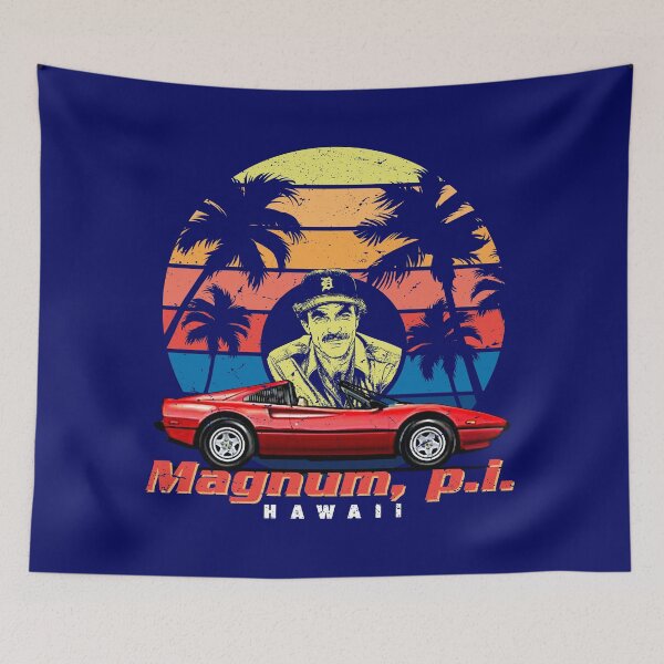 Item preview, Magnum PI Retro designed and sold by Alema Art.