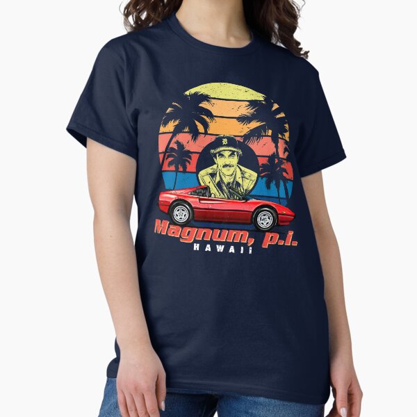 Vista previa del artículo con la obra «Magnum PI Retro», diseñado y vendido por Alema Art.