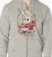 Rabbit Hole Zipped Hoodie