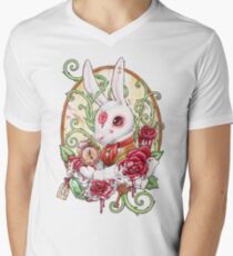 Rabbit Hole Men's V-Neck T-Shirt