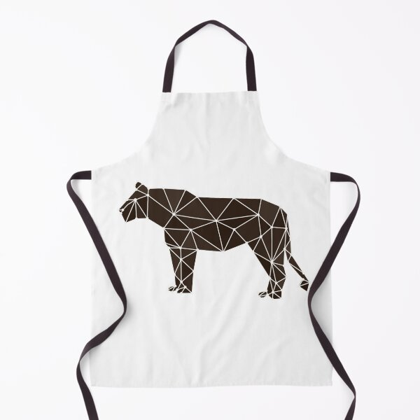Item preview, Geometric Tiger, White and Black designed and sold by sanashibata.