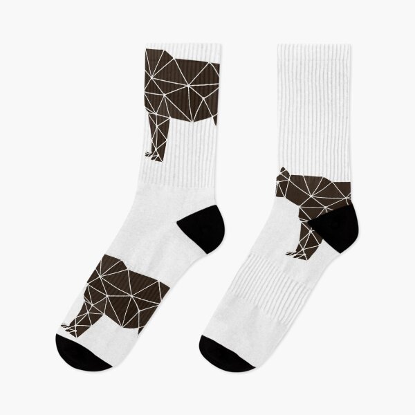 Item preview, Geometric Tiger, White and Black designed and sold by sanashibata.