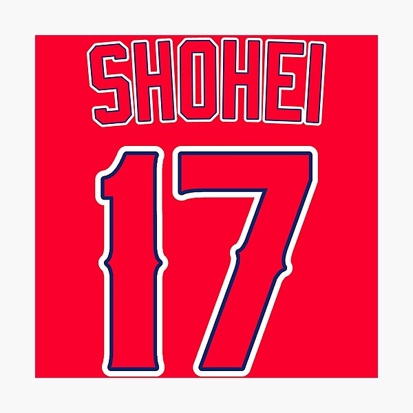 OHTANI 17 for Red Base iPhone Case for Sale by DAEWI PARK