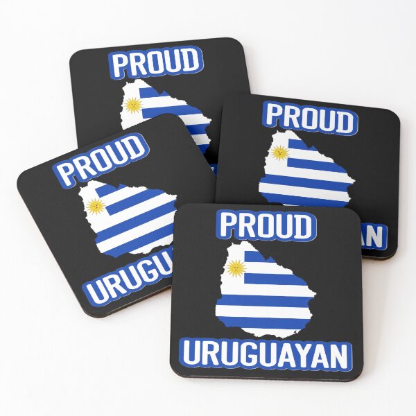 Item preview, Proud Uruguayan Uruguay Flag Country Outline designed and sold by JG0024.