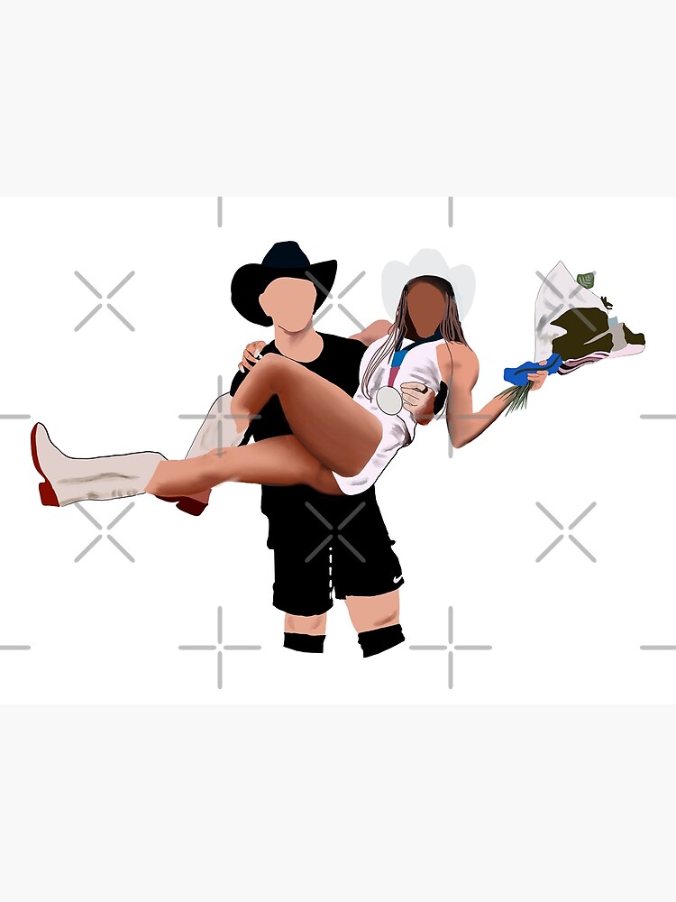 "TARA DAVIS AND HUNTER WOODHALL" Poster for Sale by Anouck Heyer