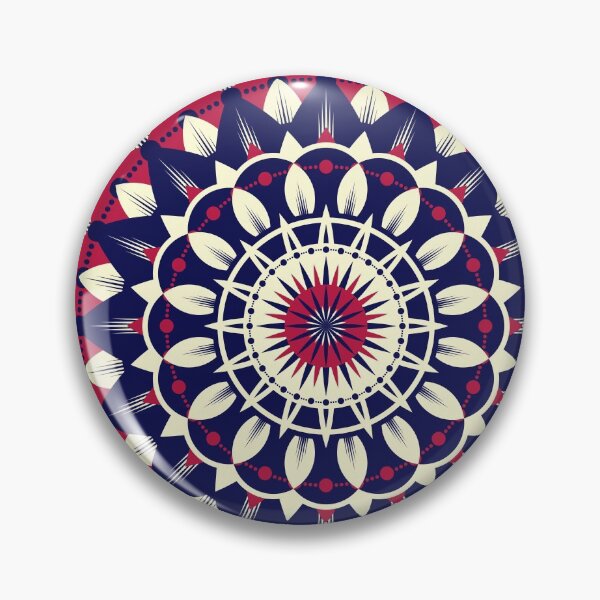 Item preview, Chrysanthemum Mandala Pattern designed and sold by Erik Fox-Jackson.