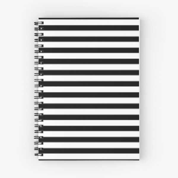 Item preview, Horizontal Black and White Stripes designed and sold by RBDESIGN SHOP.
