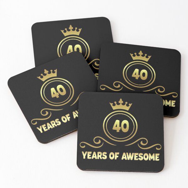 Item preview, 40 Years Of Awesome designed and sold by soudaniet.