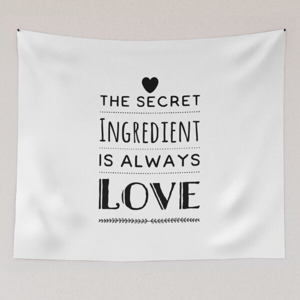 Item preview, The Secret Ingredient Is Always Love designed and sold by HppyStrngHelthy.