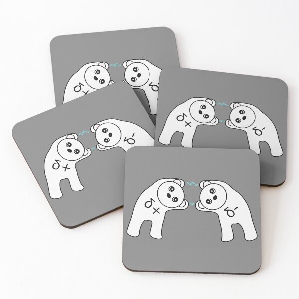 Item preview, Polar Bears doing Polar Bonds designed and sold by chrispy doodles.