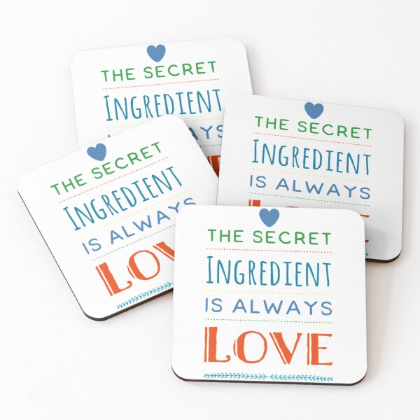 Item preview, The Secret Ingredient Is Always Love designed and sold by HppyStrngHelthy.