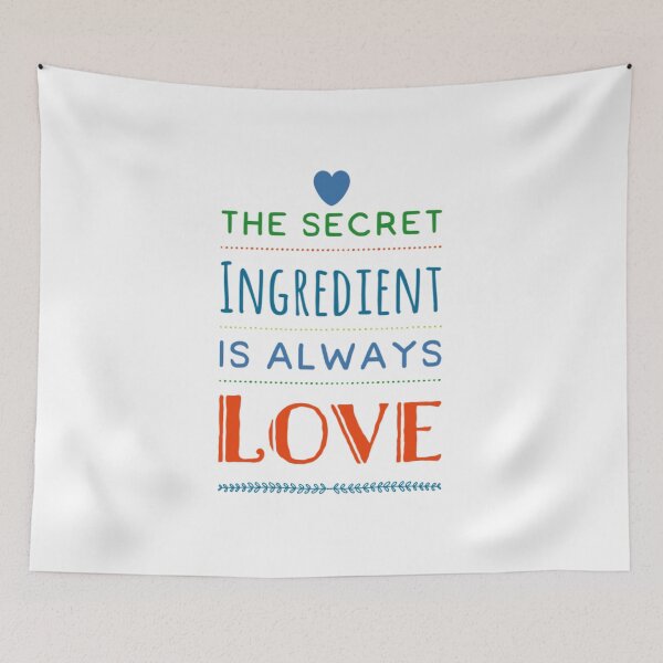 Item preview, The Secret Ingredient Is Always Love designed and sold by HppyStrngHelthy.