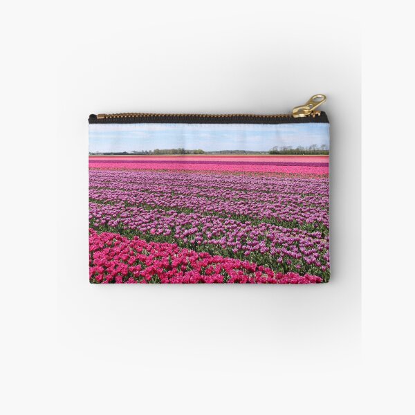 Item preview, Beautiful Pink Tulips Blooming, Flower Meadow designed and sold by newburyboutique.
