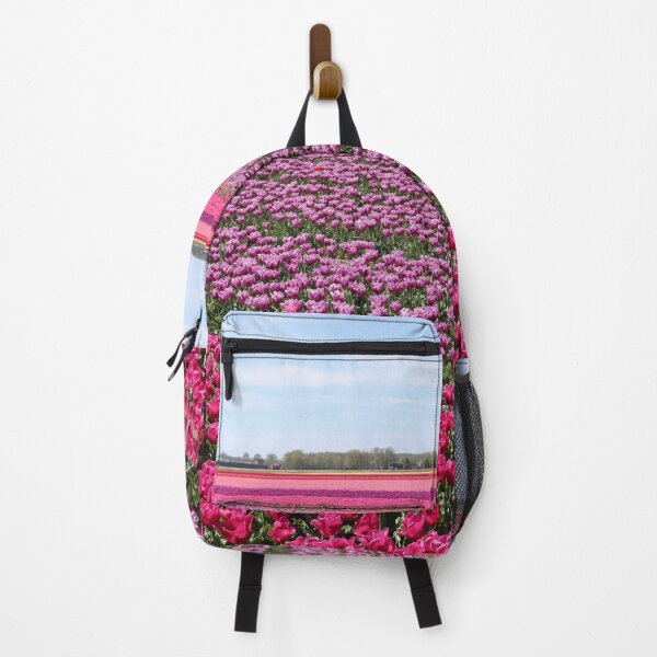 Item preview, Beautiful Pink Tulips Blooming, Flower Meadow designed and sold by newburyboutique.