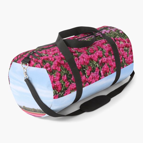 Item preview, Beautiful Pink Tulips Blooming, Flower Meadow designed and sold by newburyboutique.