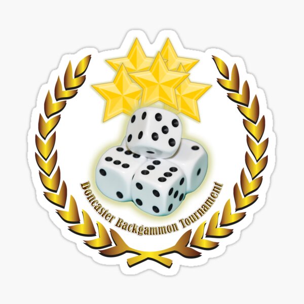Item preview, Doncaster Backgammon Tournament 5 stars designed and sold by Momba.