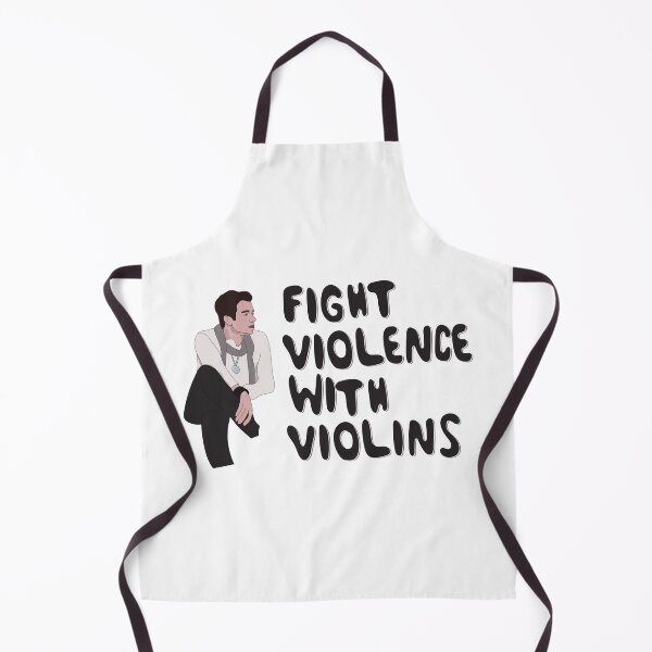 Item preview, John mulaney fight violence with violins designed and sold by kellzy.