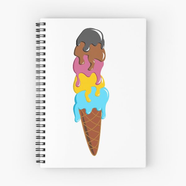 Item preview, Shiny Polygender Ice Cream Cone Pride Flag designed and sold by HarveyHandcraftsandDesigns.