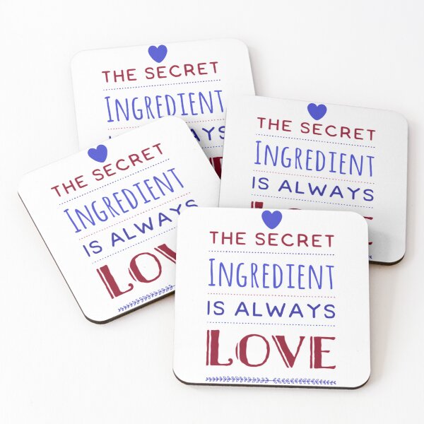 Item preview, The Secret Ingredient Is Always Love designed and sold by HppyStrngHelthy.