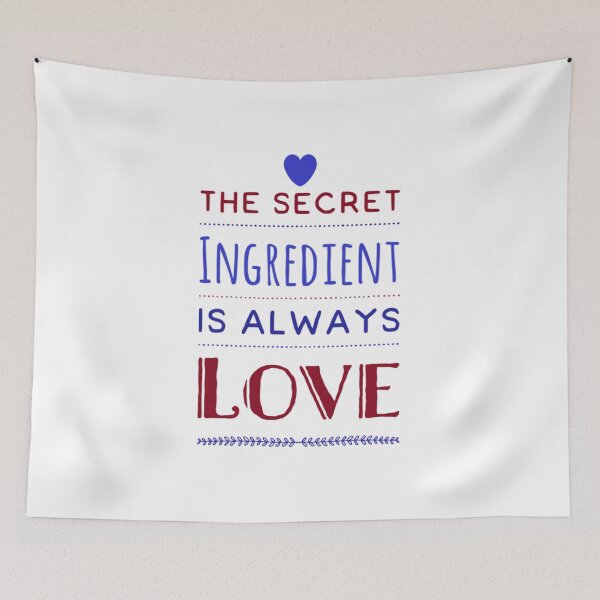 Item preview, The Secret Ingredient Is Always Love designed and sold by HppyStrngHelthy.