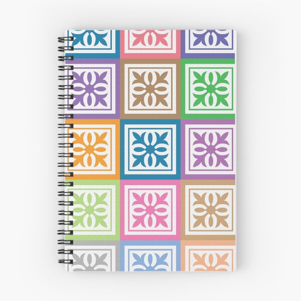 Item preview, Colorful decorative squares pattern designed and sold by perlphoto.