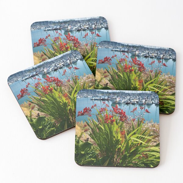 Item preview, Crocosmia Lucifer at the Marina designed and sold by Cassidilla33.