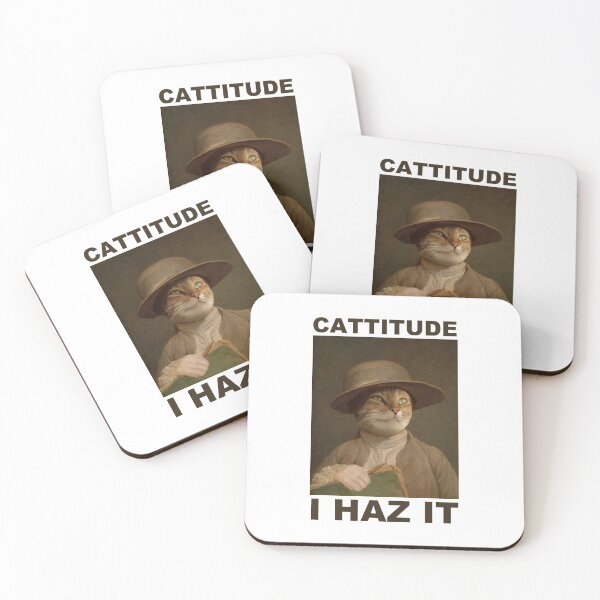 Item preview, I Haz Cattitude | cattitude i haz it | funny designed and sold by SunsetCloud.