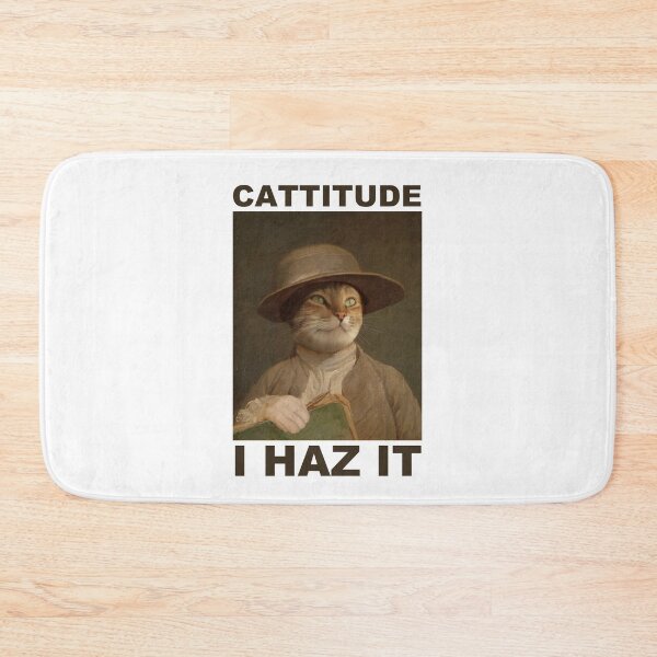 Item preview, I Haz Cattitude | cattitude i haz it | funny designed and sold by SunsetCloud.