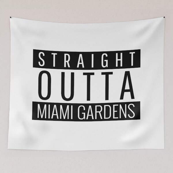 Item preview, Straight Outta Miami Gardens Florida  designed and sold by Teelogic.