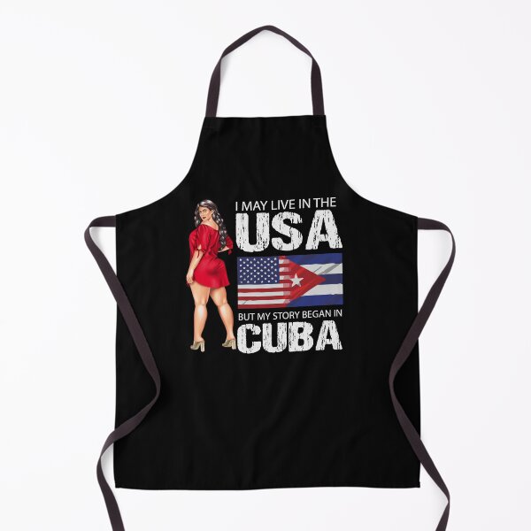 Item preview, I May Live In The USA, But My Story Began In Cuba - Yo Soy Cubanita designed and sold by AwakenedSoul.