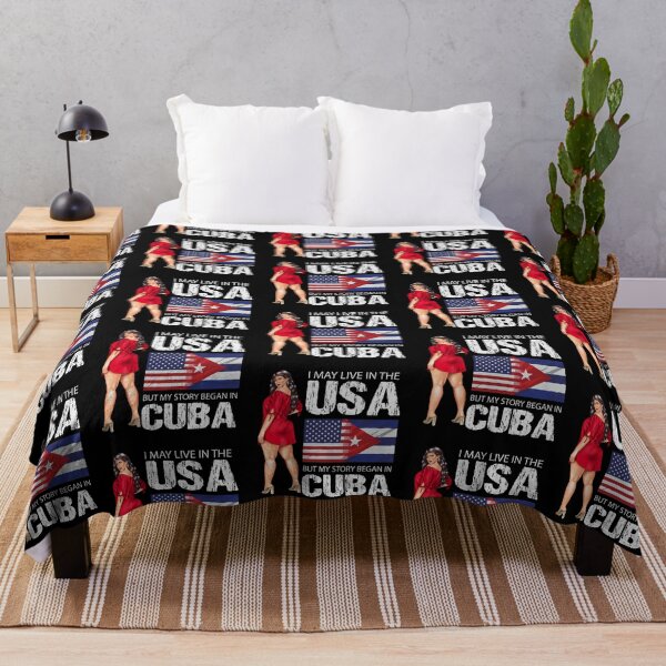 Item preview, I May Live In The USA, But My Story Began In Cuba - Yo Soy Cubanita designed and sold by AwakenedSoul.