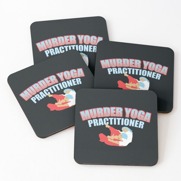 Item preview, BJJ - Murder Yoga Practitioner designed and sold by Eye on the Blueline.