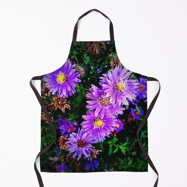Item preview, Bright Purple Asters Blooming Colorful Design designed and sold by EarthArtDesigns.