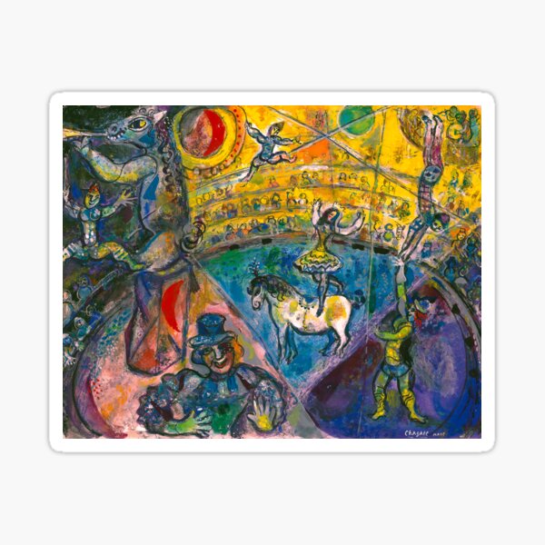 Chagall | Circus | Sticker