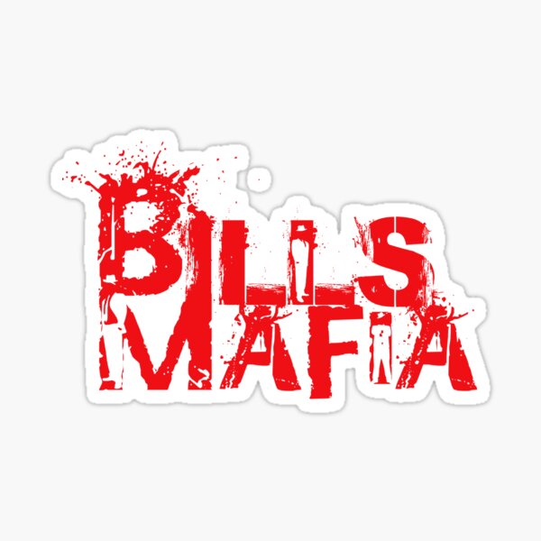 “Bills mafia " Sticker for Sale by JTK667 | Redbubble